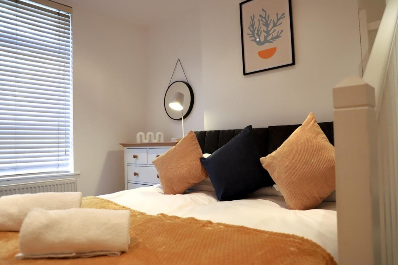 New- Modern 2Br Apt Wifi Sleep5 City Centre Sheffield Kültér fotó