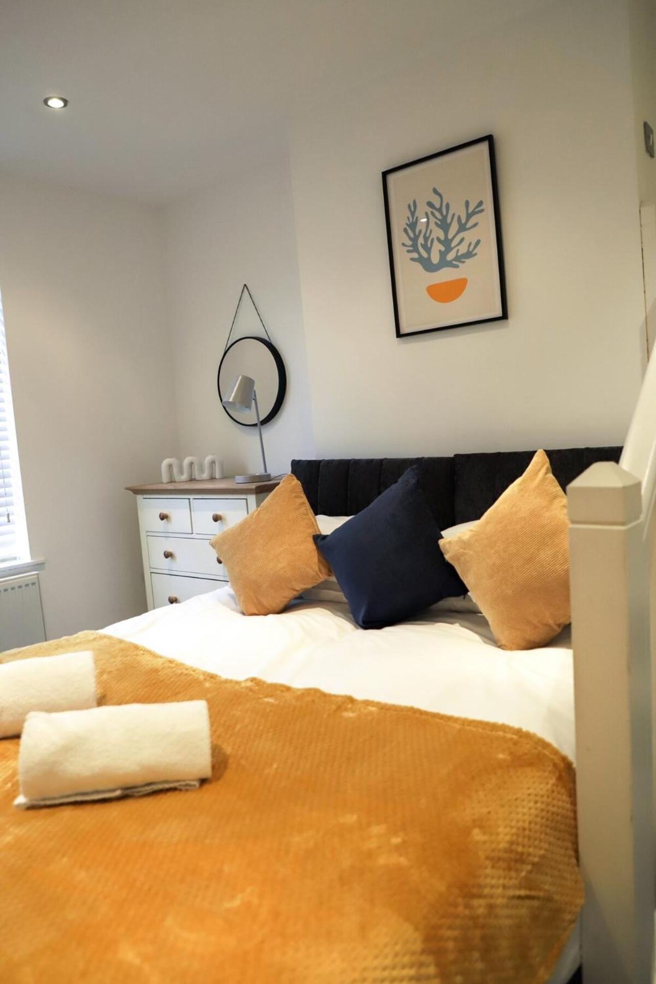 New- Modern 2Br Apt Wifi Sleep5 City Centre Sheffield Kültér fotó