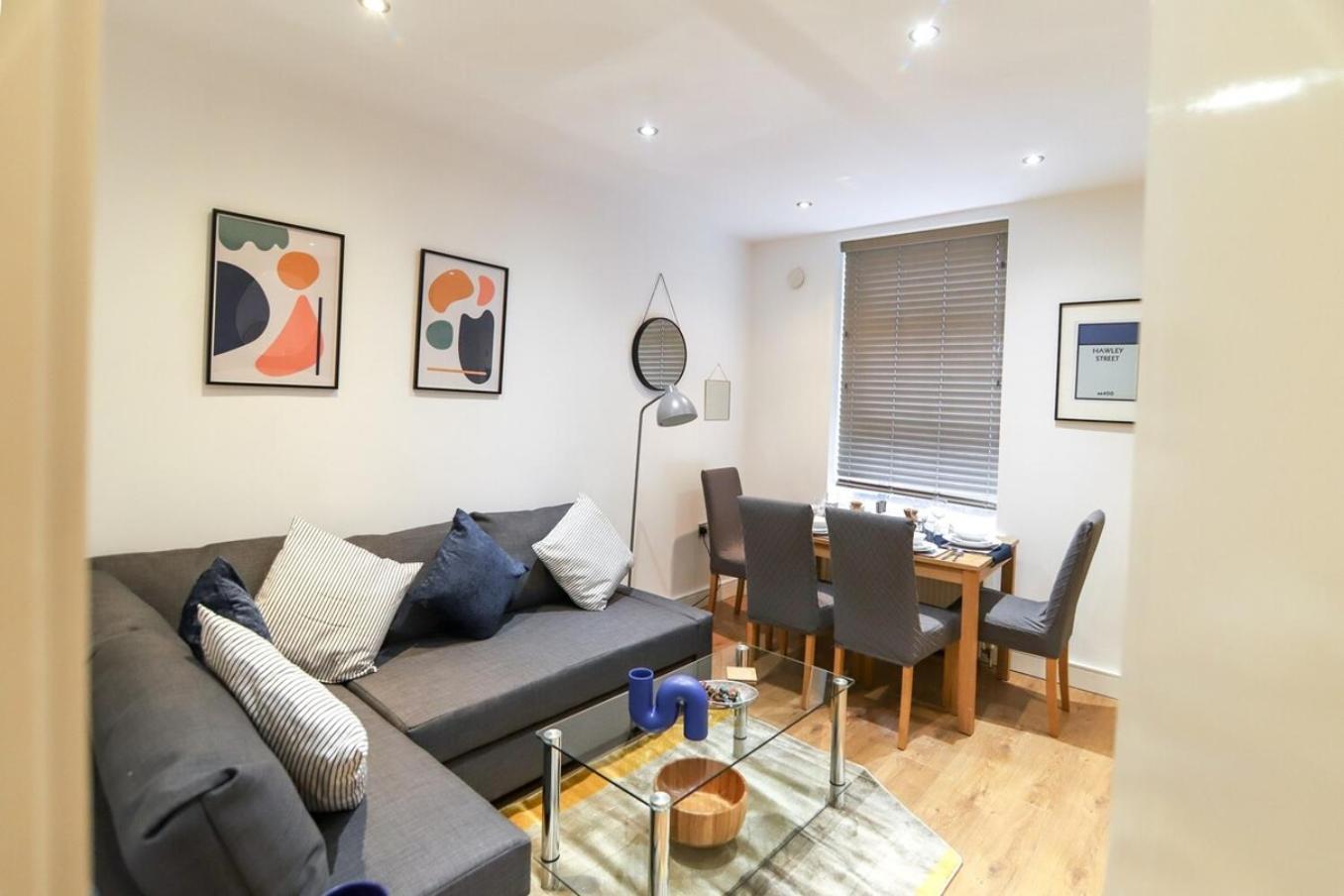New- Modern 2Br Apt Wifi Sleep5 City Centre Sheffield Kültér fotó