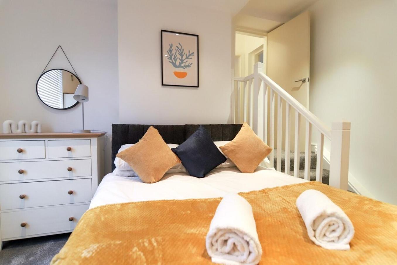 New- Modern 2Br Apt Wifi Sleep5 City Centre Sheffield Kültér fotó