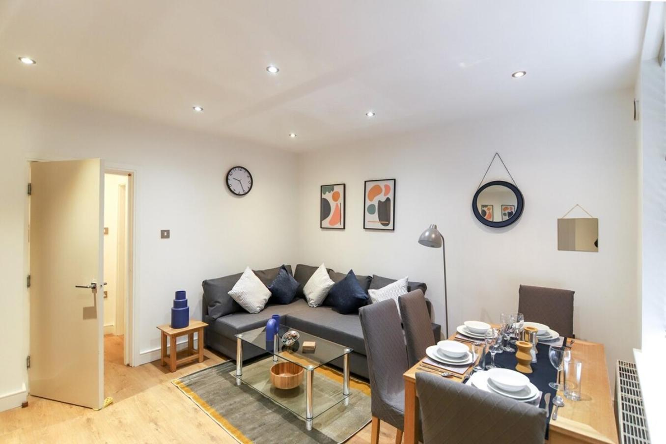 New- Modern 2Br Apt Wifi Sleep5 City Centre Sheffield Kültér fotó