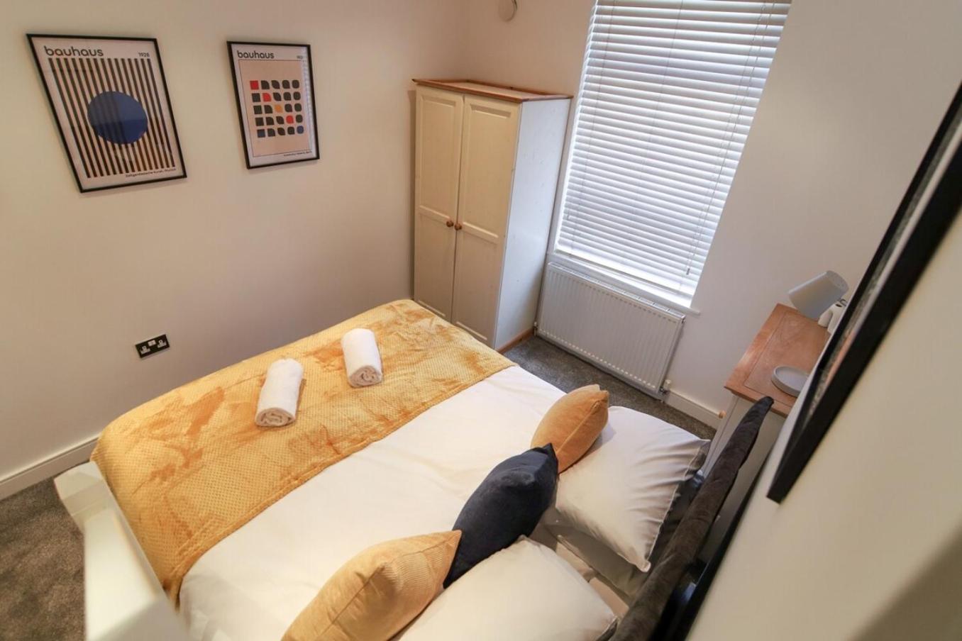 New- Modern 2Br Apt Wifi Sleep5 City Centre Sheffield Kültér fotó