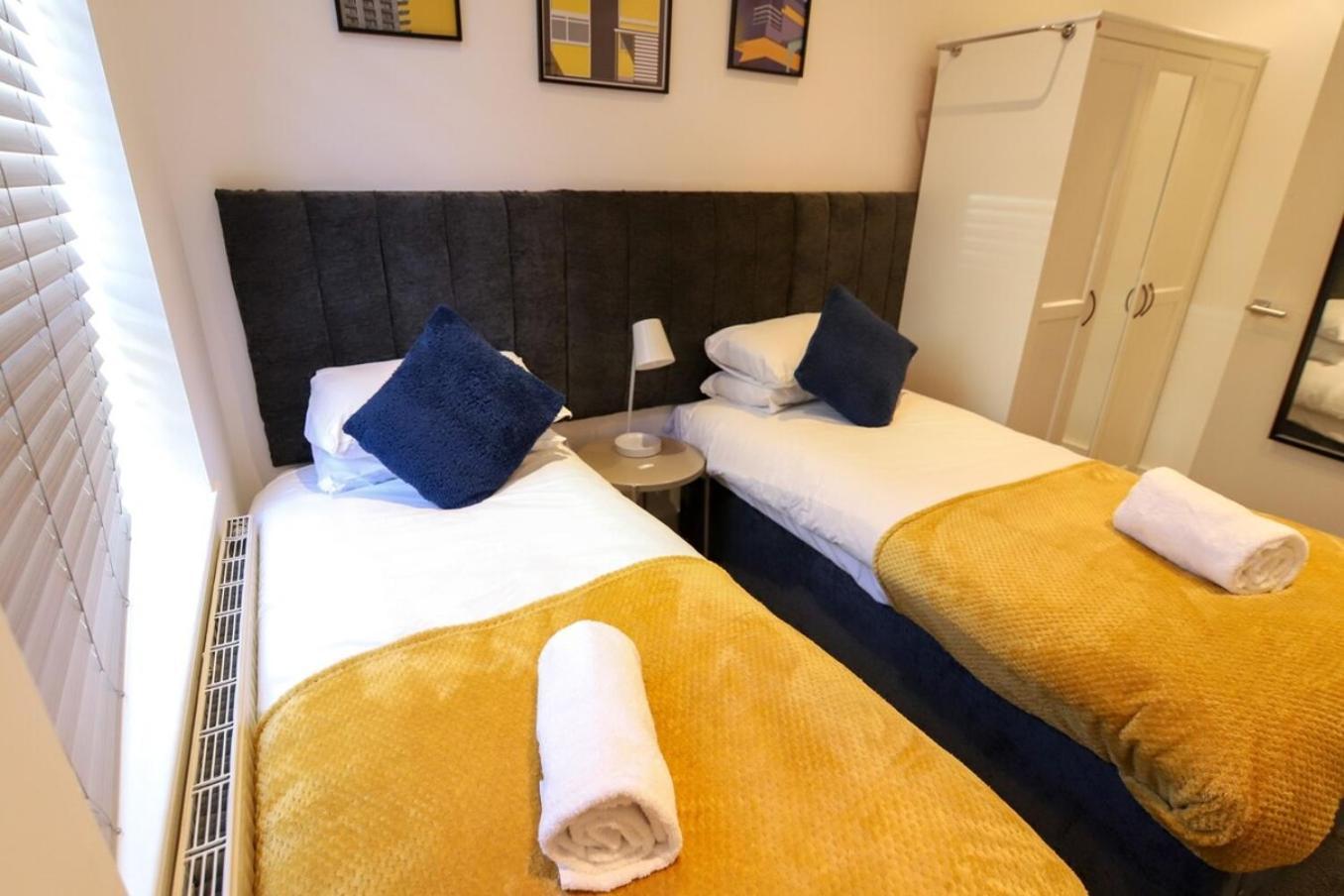 New- Modern 2Br Apt Wifi Sleep5 City Centre Sheffield Kültér fotó