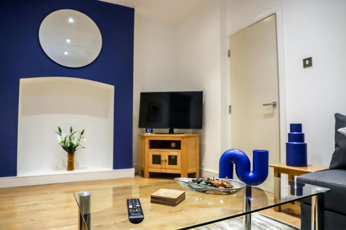 New- Modern 2Br Apt Wifi Sleep5 City Centre Sheffield Kültér fotó